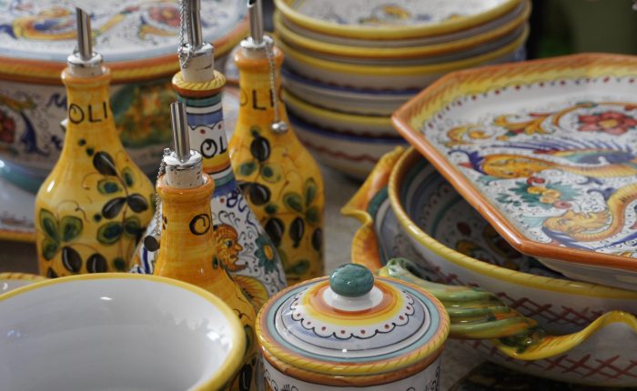 Ceramic lesson in Umbria